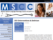 Tablet Screenshot of msccslpceus.org